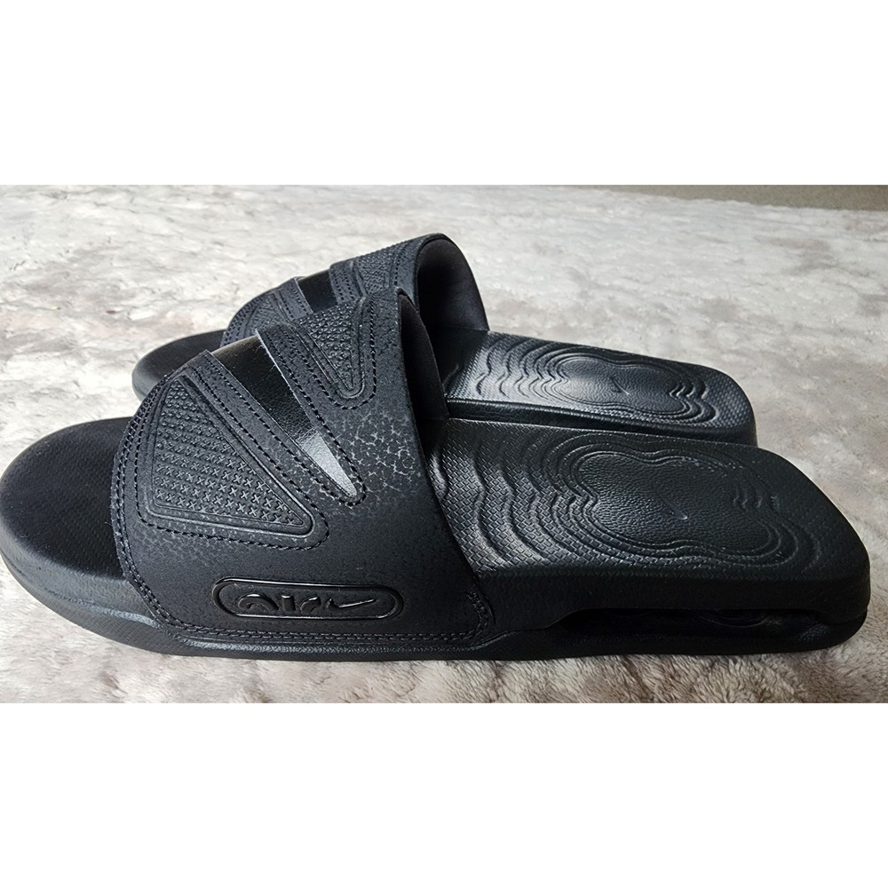Nike Air Max Cirro Slides Mens 8 Black Athletic Sandals